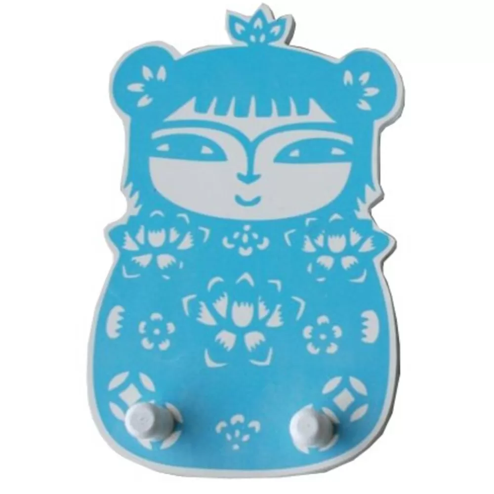 Outlet Kidzsupplies Pakhuis Oost Pakhuis Oost Kapstok Lucky Girl Blauw