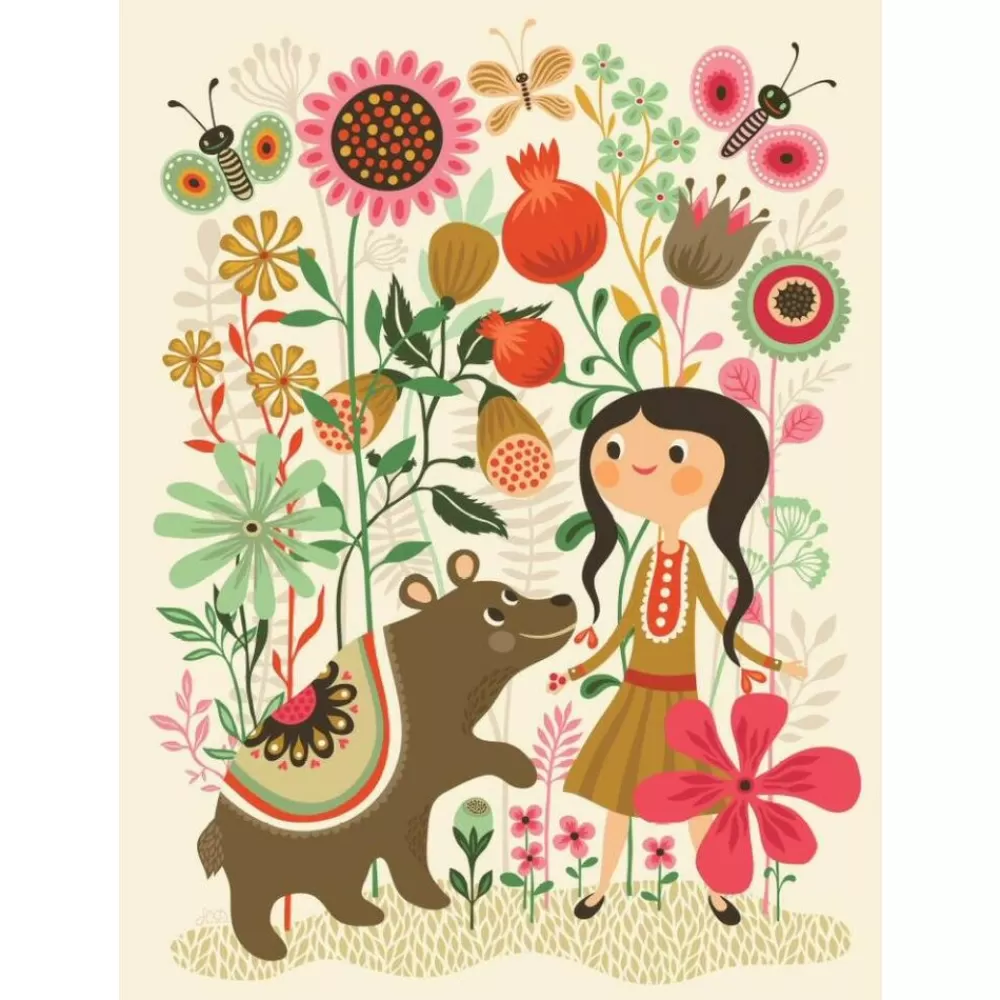 New Kidzsupplies Petit Monkey Poster Wild Dream 50 Cm X 70 Cm