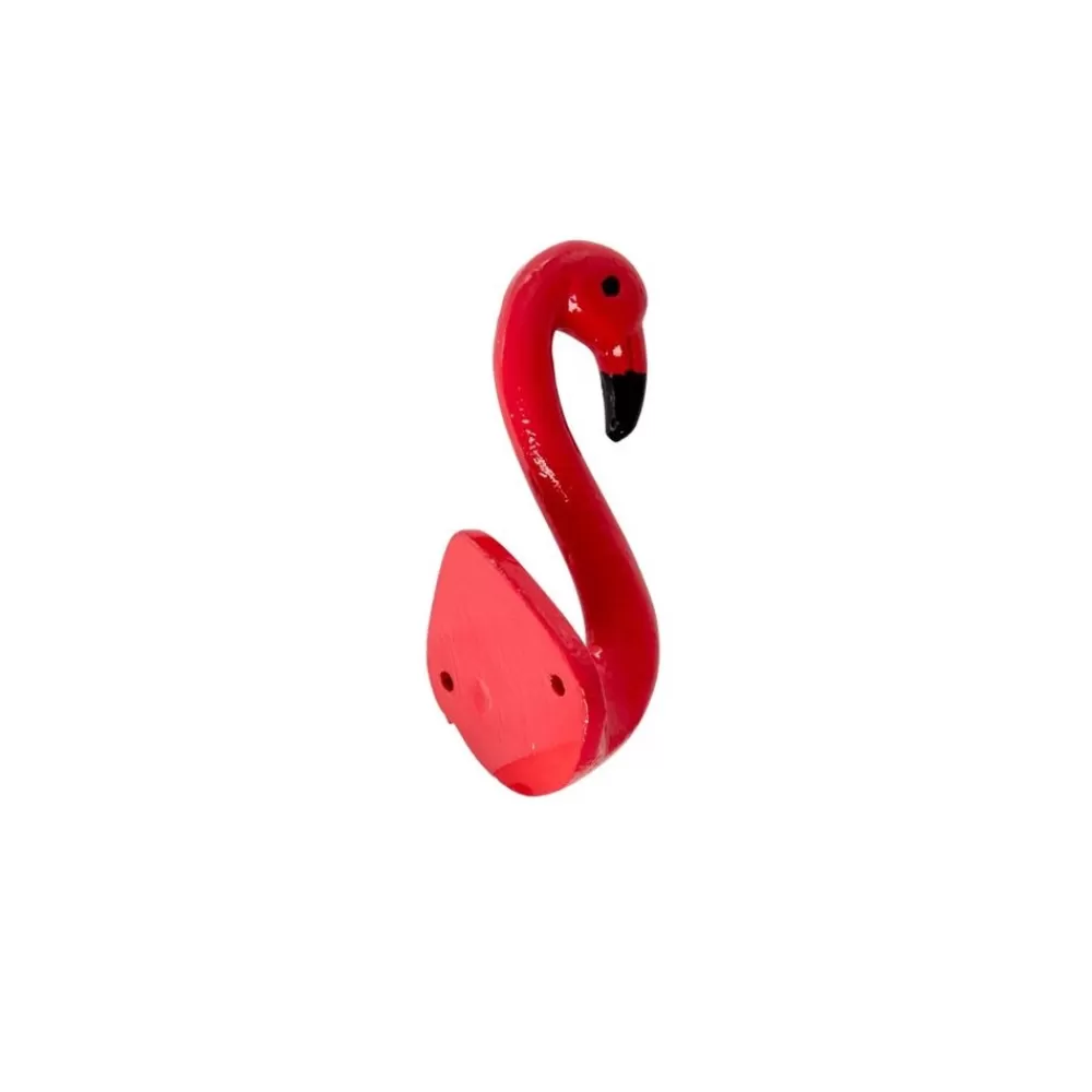 Cheap Kidzsupplies Rice Kinderkapstokje Flamingo Rood