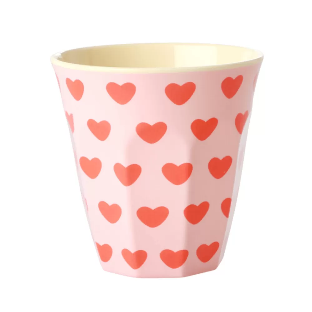 Outlet Kidzsupplies Rice Melamine Beker Hartjes Sweet Hearts