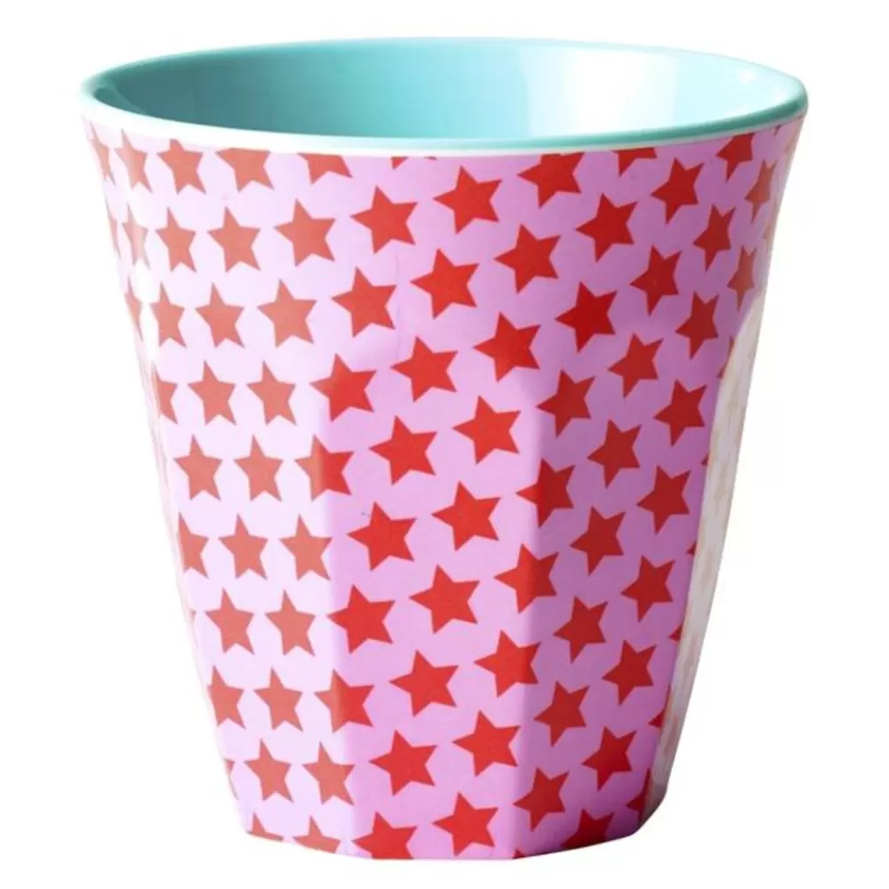 Online Kidzsupplies Rice Melamine Beker Sterren Roze