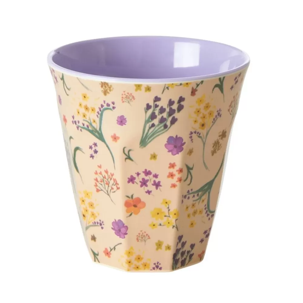 Store Kidzsupplies Rice Melamine Beker Wild Flower Print