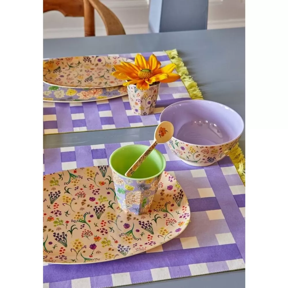 Clearance Kidzsupplies Rice Melamine Kom Bloemen Wild Flower Print