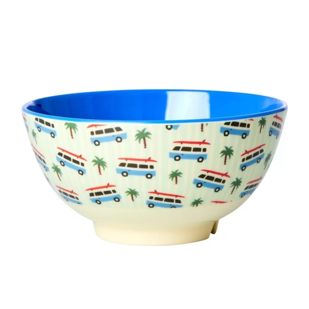 Cheap Kidzsupplies Rice Melamine Kom Surf Busjes Print