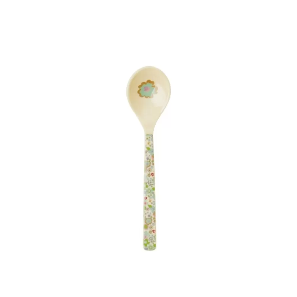 Flash Sale Kidzsupplies Rice Melamine Lepel Fall Floral Print Pastel