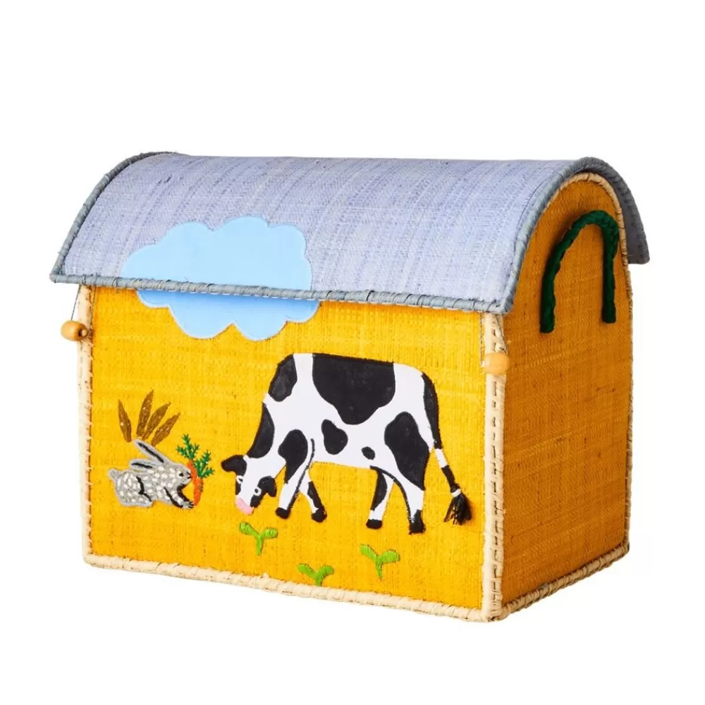 Flash Sale Kidzsupplies Rice Speelgoedkist Boerderij Koe