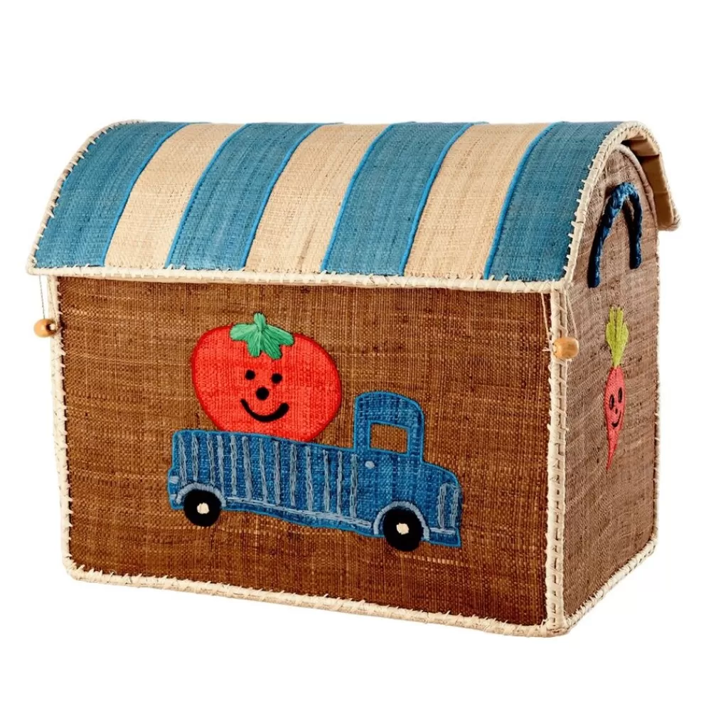 Store Kidzsupplies Rice Speelgoedkist Happy Cars Groot