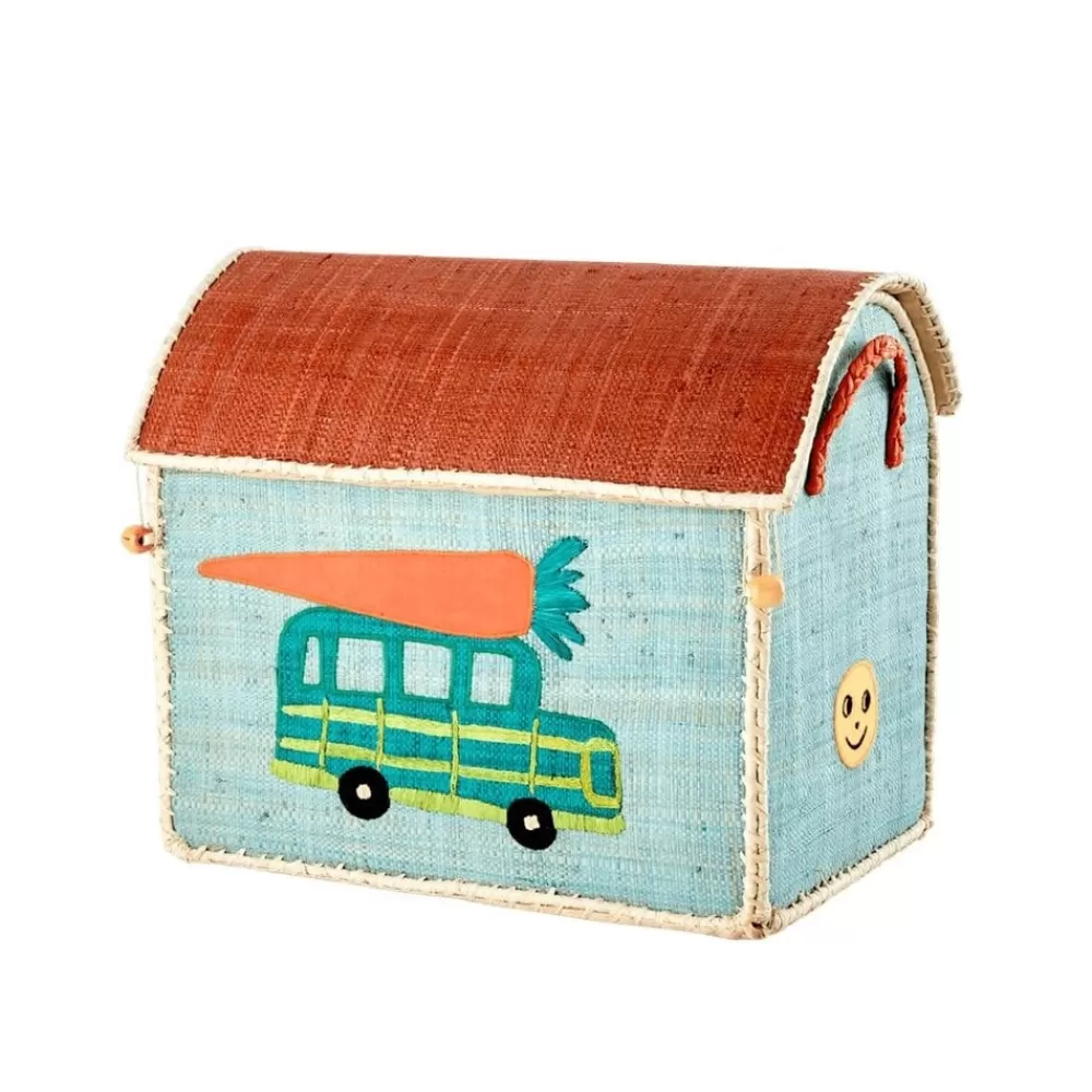 Store Kidzsupplies Rice Speelgoedkist Happy Cars Middelgroot