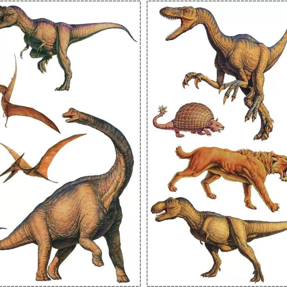 New Kidzsupplies Roommates Muursticker Dinosaurus