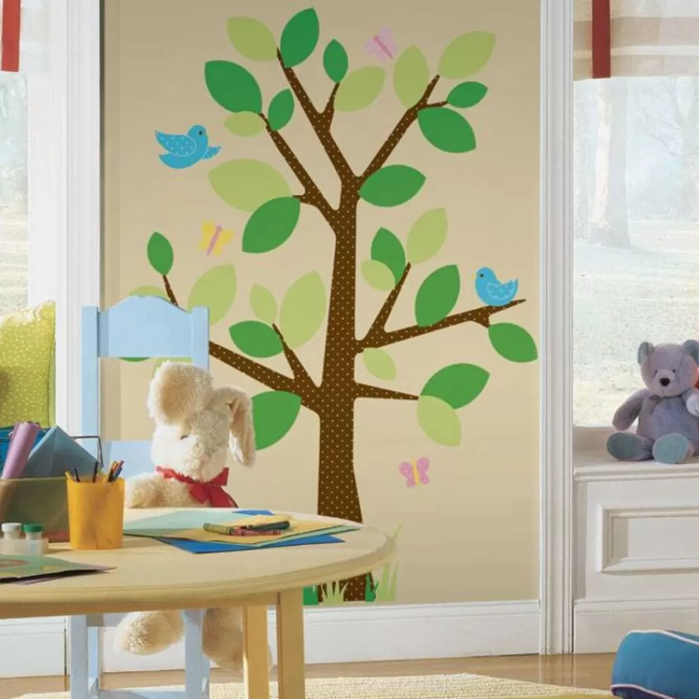 Shop Kidzsupplies Roommates Roommates Muursticker Boom Dotted Tree