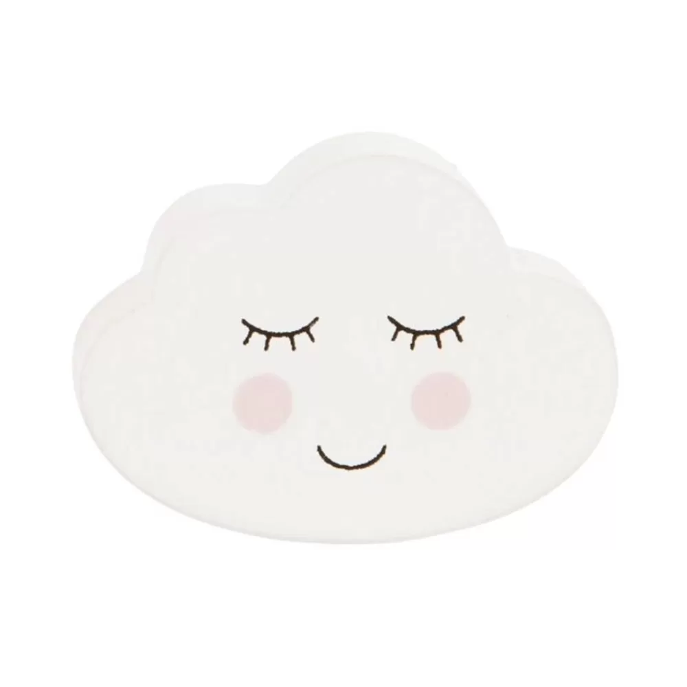 Clearance Kidzsupplies Sass & Belle Deurknop Babykamer Wolk Smiling Cloud