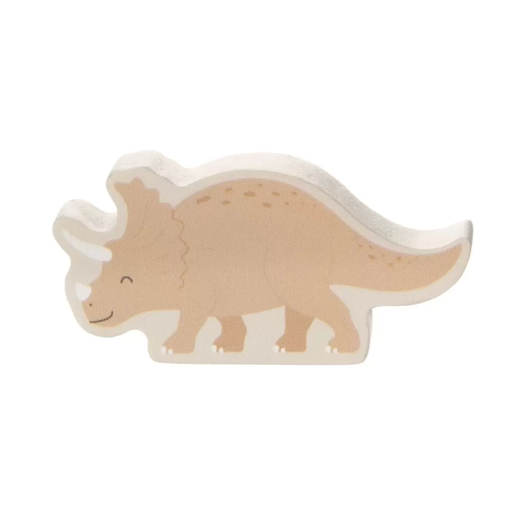 Best Sale Kidzsupplies Sass & Belle Deurknop Kinderkamer Dino Triceratops Bruin