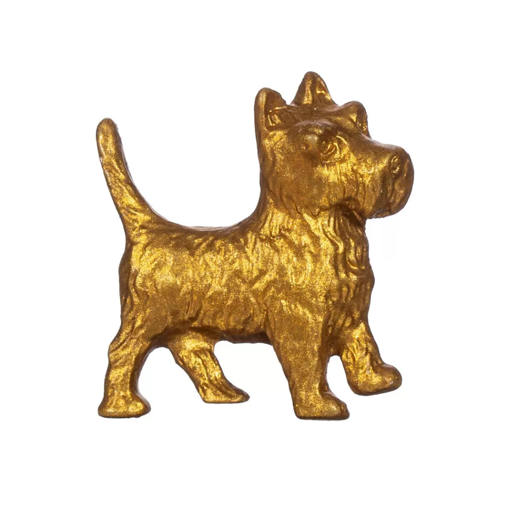 Discount Kidzsupplies Sass & Belle Deurknopje Hond Terrier Goud