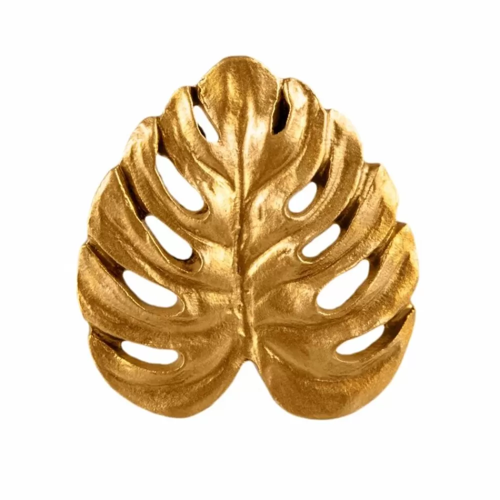 Hot Kidzsupplies Sass & Belle Deurknopje Monstera Blad Goud