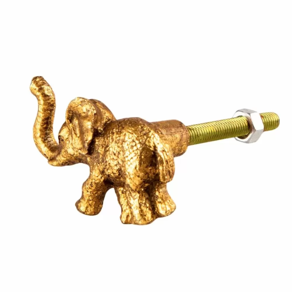 Flash Sale Kidzsupplies Sass & Belle Deurknopje Olifant Goud