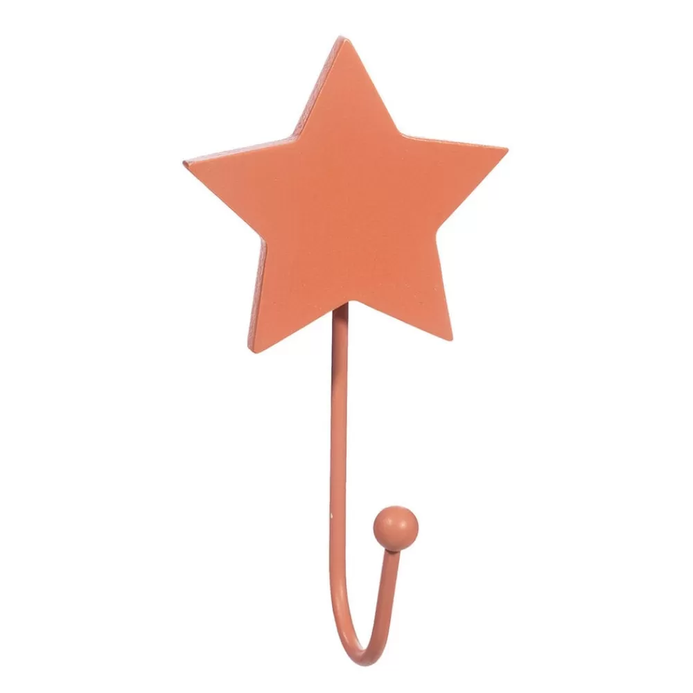 Best Kidzsupplies Sass & Belle Kinderkapstok Haakje Ster Terracotta