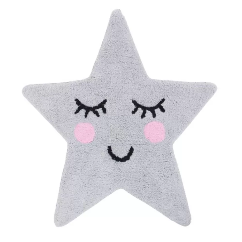 Hot Kidzsupplies Sass & Belle Kindervloerkleed Ster Grijs Sweet Dreams