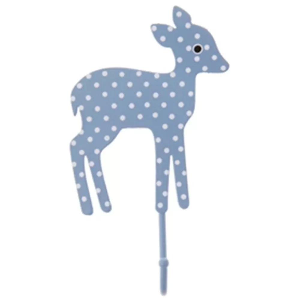 New Kidzsupplies Sass & Belle Rjb Stone Kinderkapstokje Bambi Stippen Lichtblauw