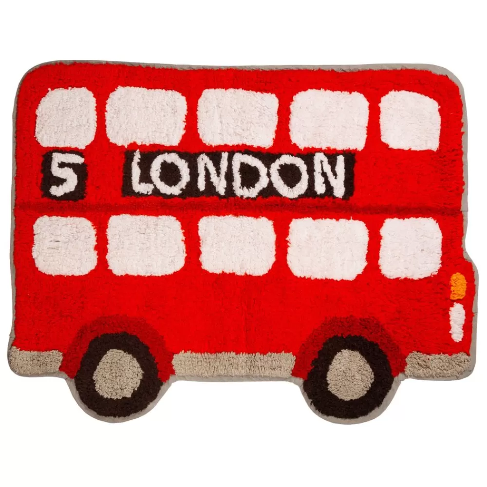 Clearance Kidzsupplies Sass & Belle Vloerkleed Kinderkamer Mini London Bus