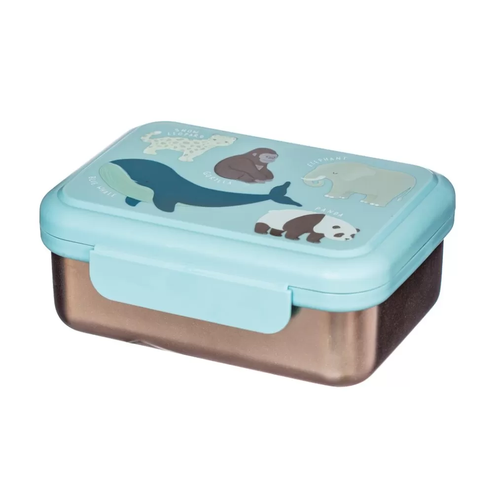 Sale Kidzsupplies Sass En Belle Lunchbox Dieren Endagered Animals