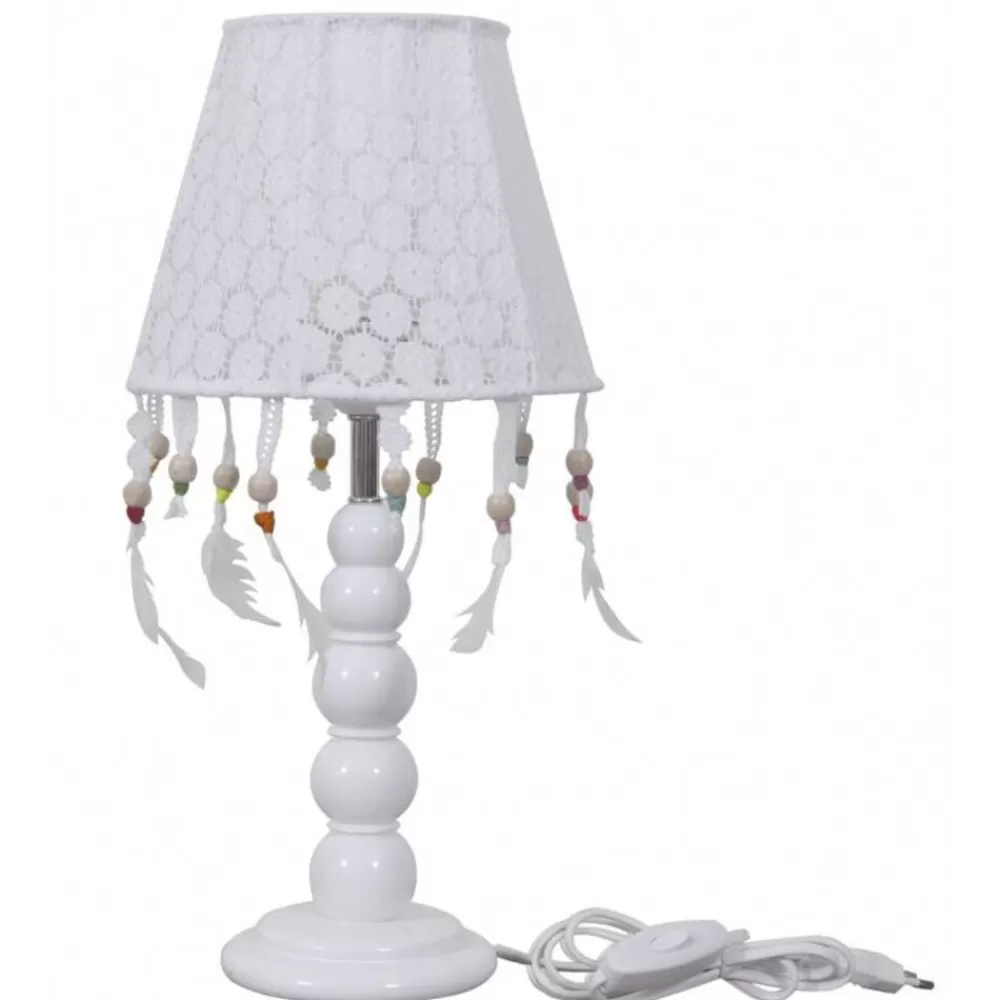 Cheap Kidzsupplies Taftan Schemerlamp Kant Ibiza Wit