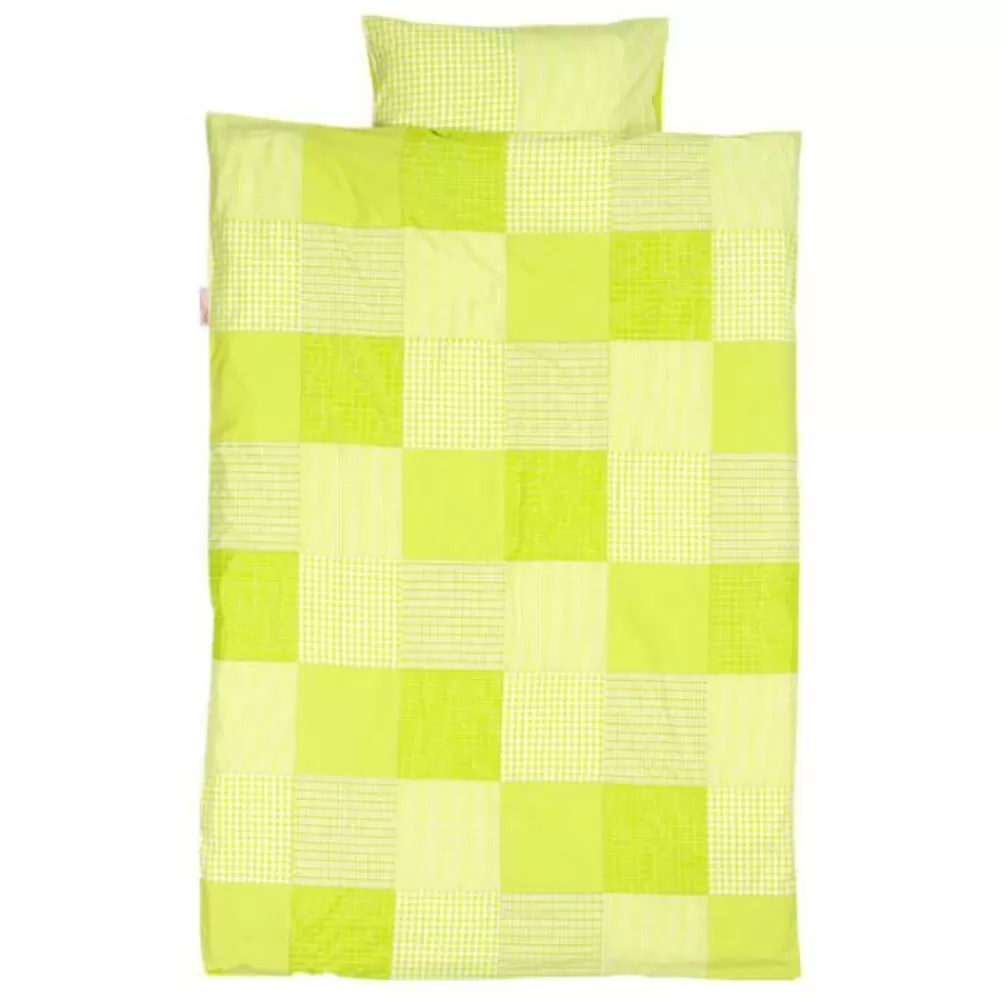 Discount Kidzsupplies Taftan Taftan Beddengoed Ruit Patch Lime