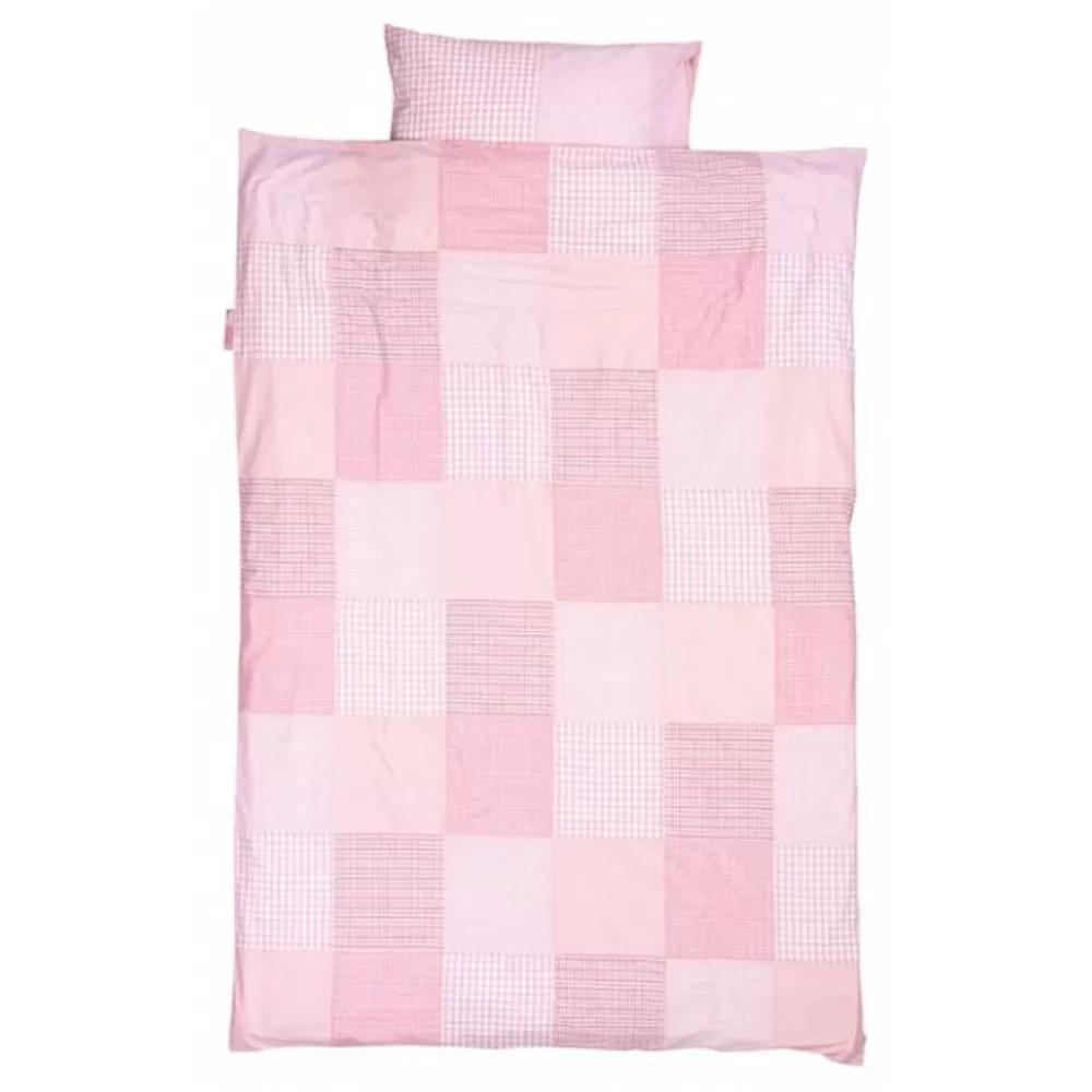 Cheap Kidzsupplies Taftan Taftan Beddengoed Ruit Patch Roze