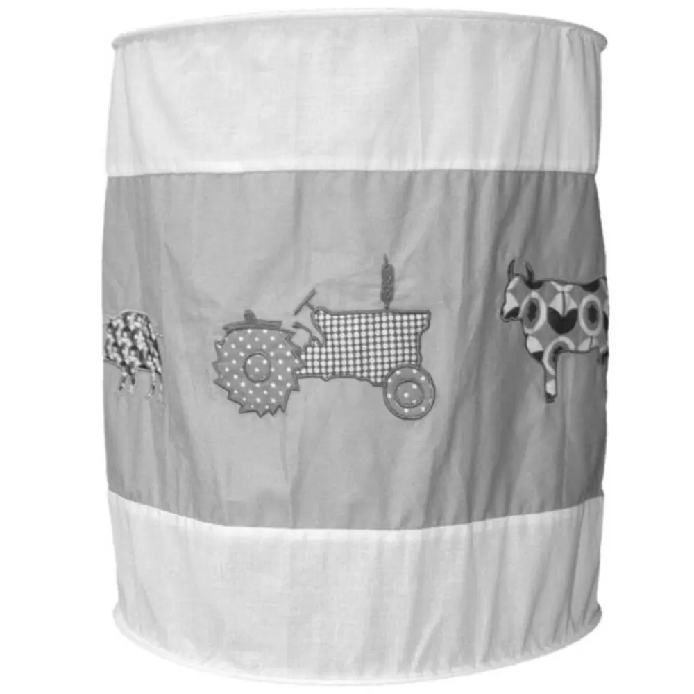 Fashion Kidzsupplies Taftan Taftan Kinderlamp Boerderij Grijs