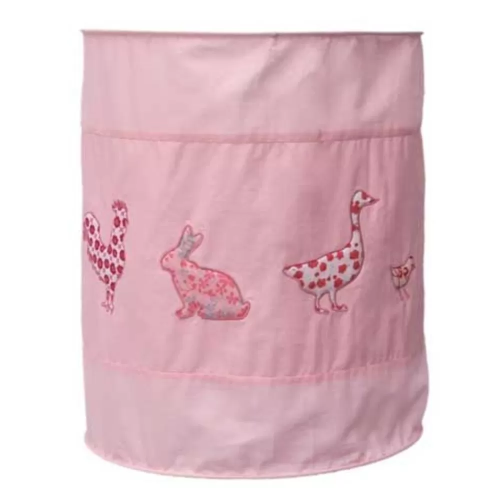 Store Kidzsupplies Taftan Taftan Kinderlamp Kip En Vrienden Roze