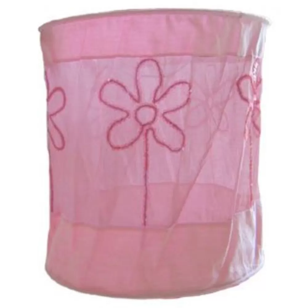 Hot Kidzsupplies Taftan Taftan Kinderlamp Kraaltjes Bloemen Roze