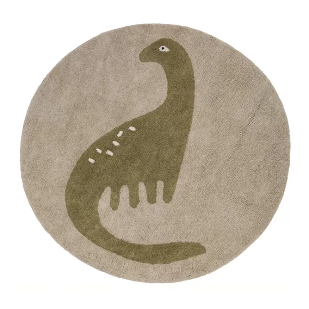 Clearance Kidzsupplies Tapis Petit Vloerkleed Kinderkamer Rond Dino Dex