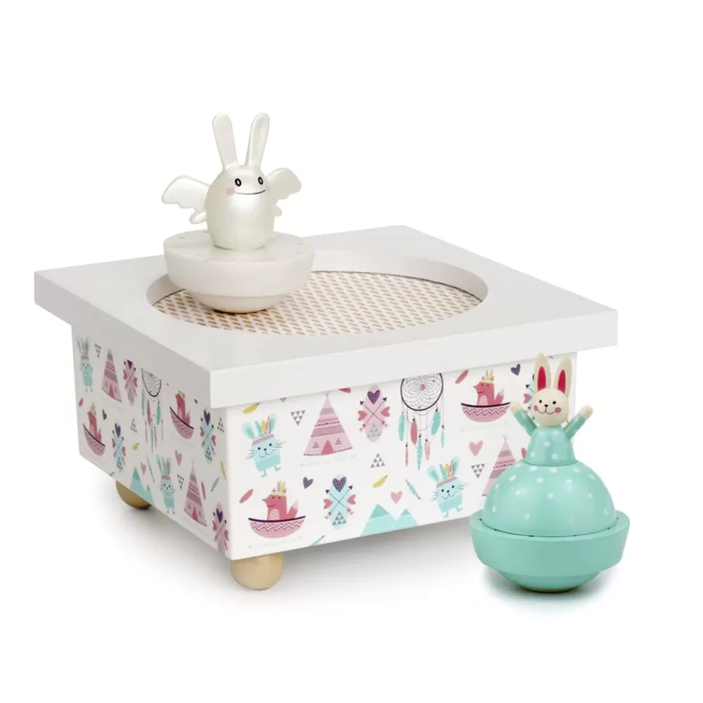 Outlet Kidzsupplies Trousselier Muziekdoos Konijntjesange Lapin Indianen