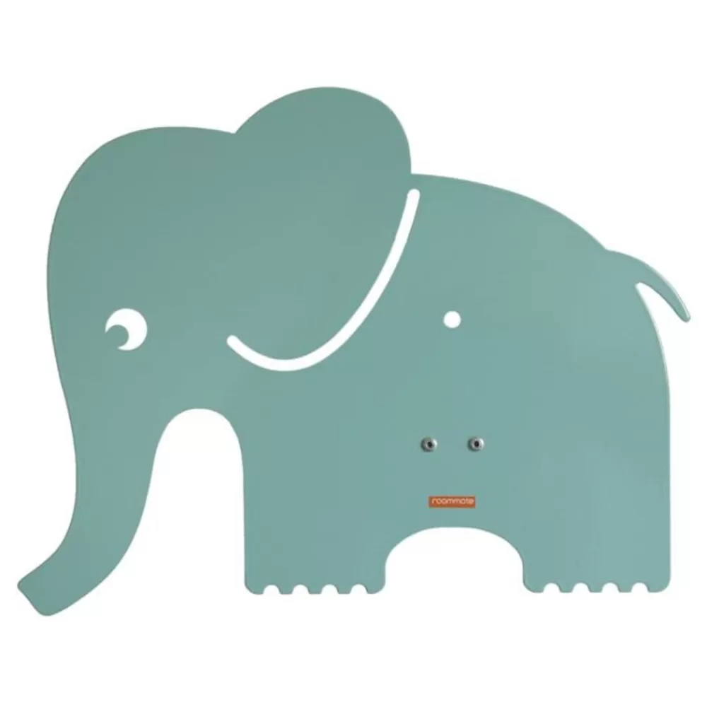 Clearance Kidzsupplies Wandlamp Kinderkamer Olifant Pastel Blauw Groen