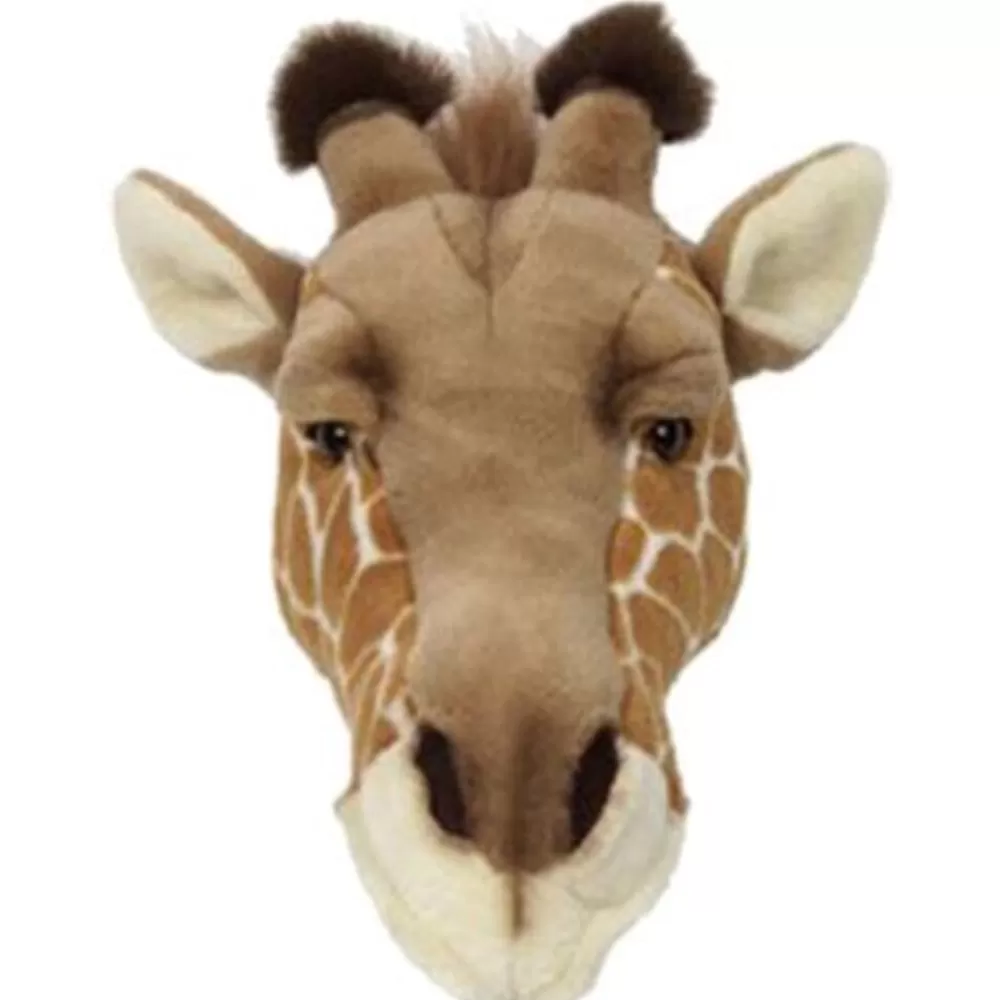 Outlet Kidzsupplies Wild & Soft Dierenkop Pluche Giraffe