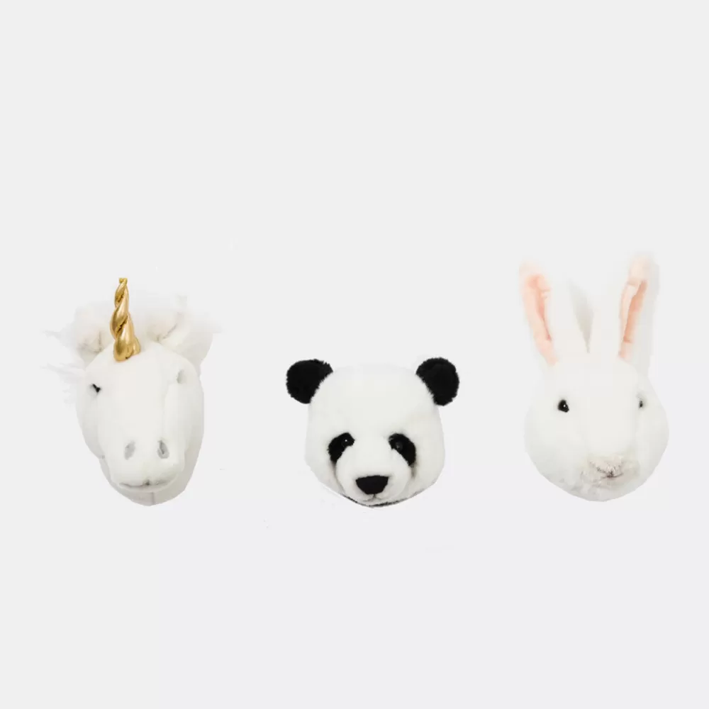 Cheap Kidzsupplies Wild & Soft Dierenkoppen Mini Konijn, Panda & Eenhoorn